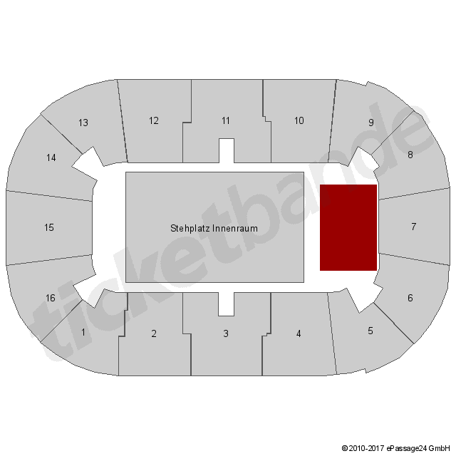 Schleyerhalle Stuttgart Sitzplan