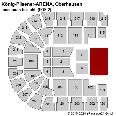 König pilsener arena oberhausen gute sitzplätze