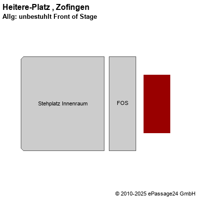 Saalplan Heitere-Platz , Zofingen, Schweiz, Allg: unbestuhlt Front of Stage